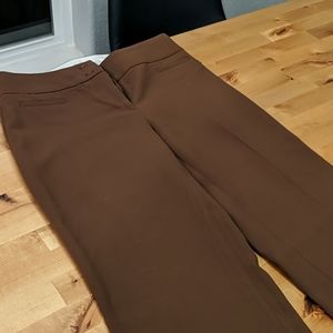 LOFT brown size 0 dress pant